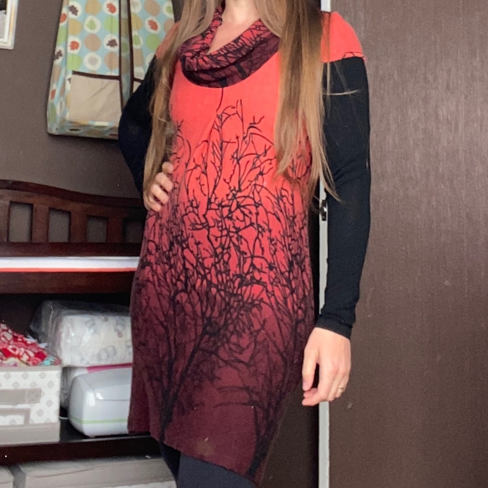 Papillon Wool Mini Dress